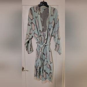 Pamukchi Turkish Cotton Penguin Robe